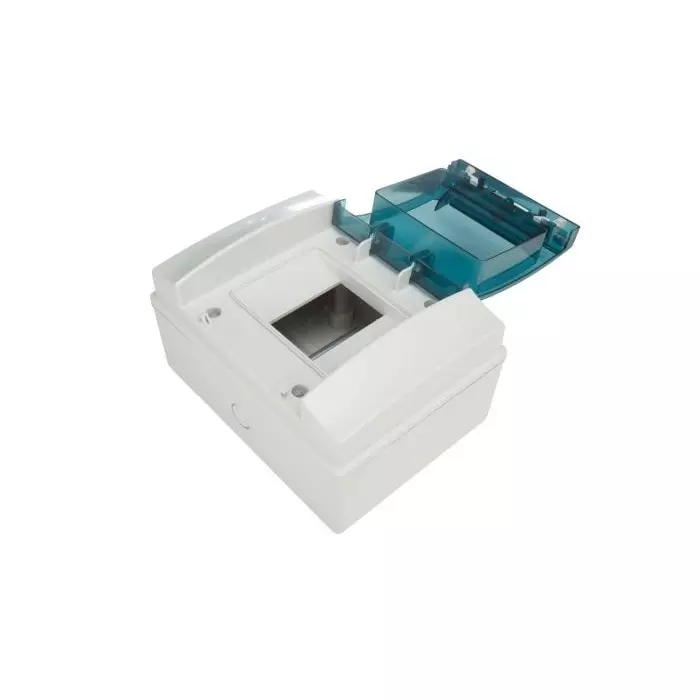 ABB 4 Way Plastic Consumer Unit, 63A, IP65 Mistral65, 1SL1200A0065P04X12