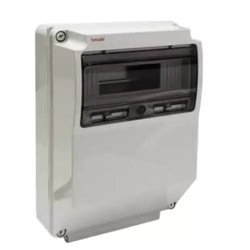 CAPE Electric Socket Distribution Board IP65 12 Module 400x265x155 mm, 3959