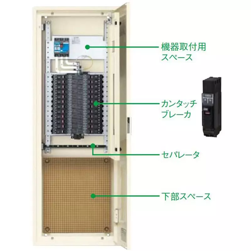 Panasonic Exposure Type Cantatch Arrow Panel 32 Circuit, BN632S4RH