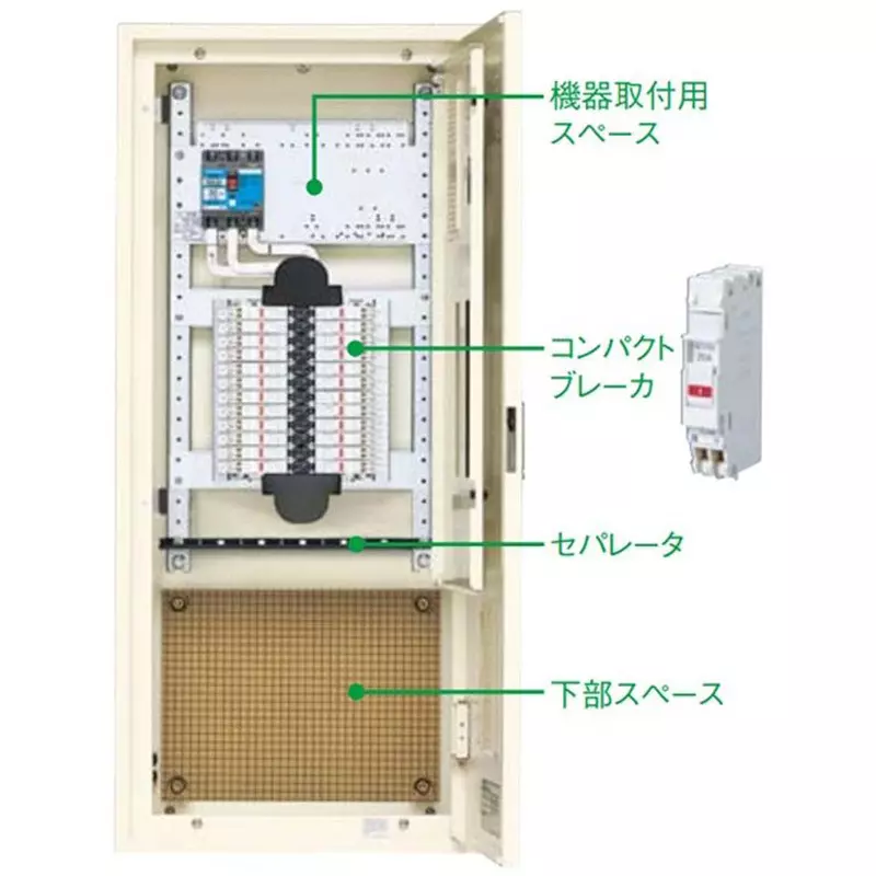 Panasonic Compact Arrow Panel 36 Circuits 60(60 Amp), BNC636S3RH