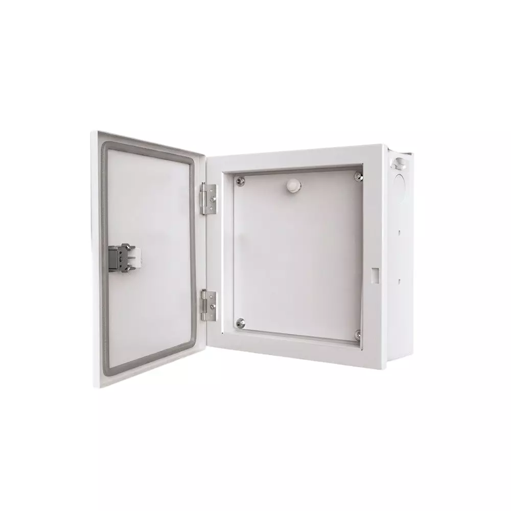Goldmedal Air Distribution Board 18 Way Double Door White 2 Module (Incomer) + 16 Module (Outgoing) Metal, 07061