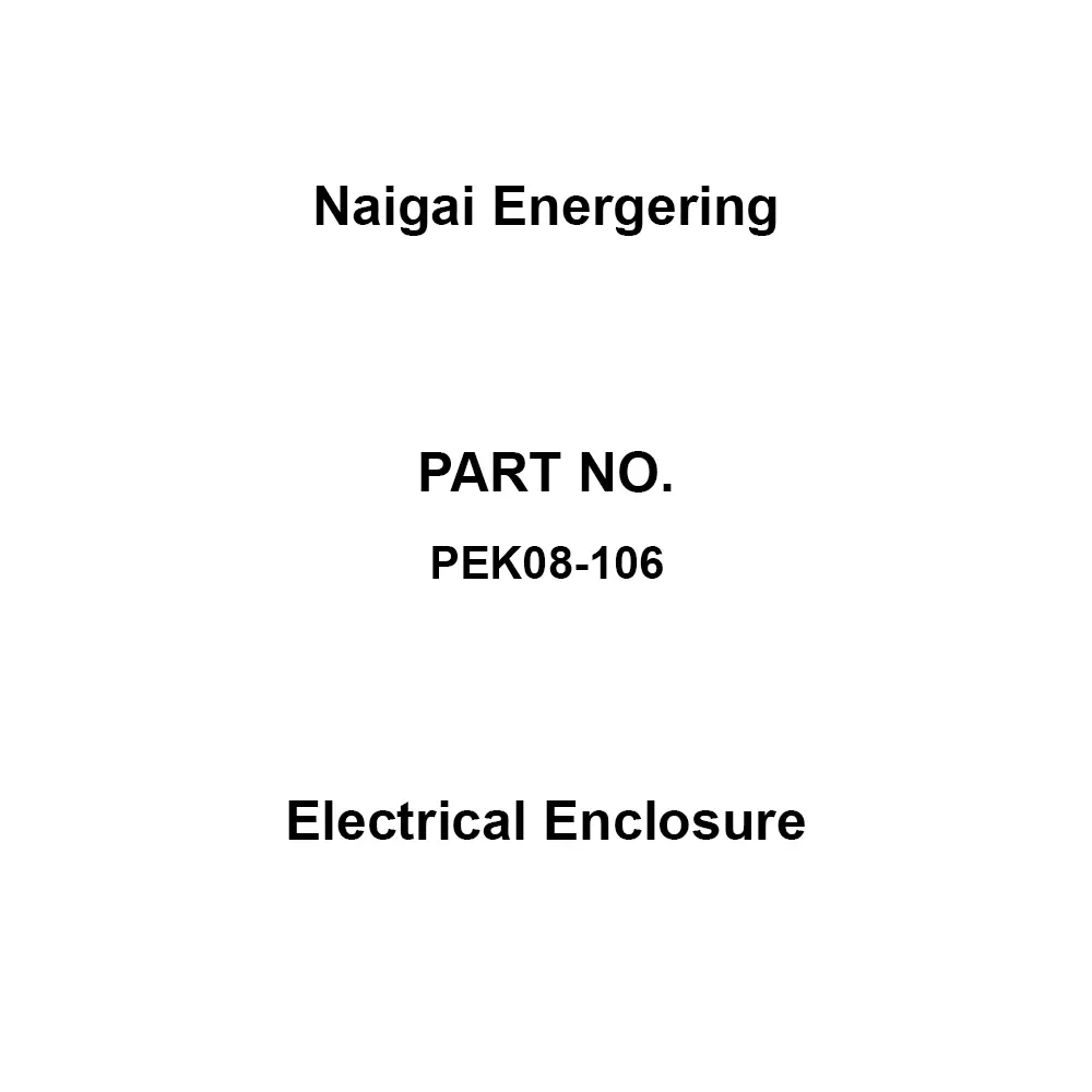 Naigai Energering Electrical Enclosure 44x200 mm for 8 Circuits, PEK08-106 (Pack of 10)