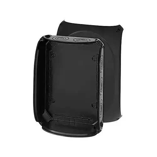 Hensel Cable Junction Box 255x355x122 mm Cable Size 16-50 sq.mm Black, KF5000B