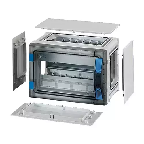 Hensel Enystar Circuit Breaker Boxes With Closing Plates 276x186x186 mm 9 Module , FP1108