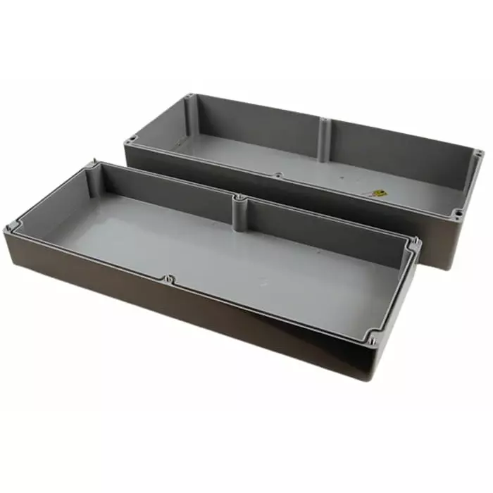 Hammond General Purpose Enclosure 600x250x160 mm Glass Reinforced Polyester, 2543372