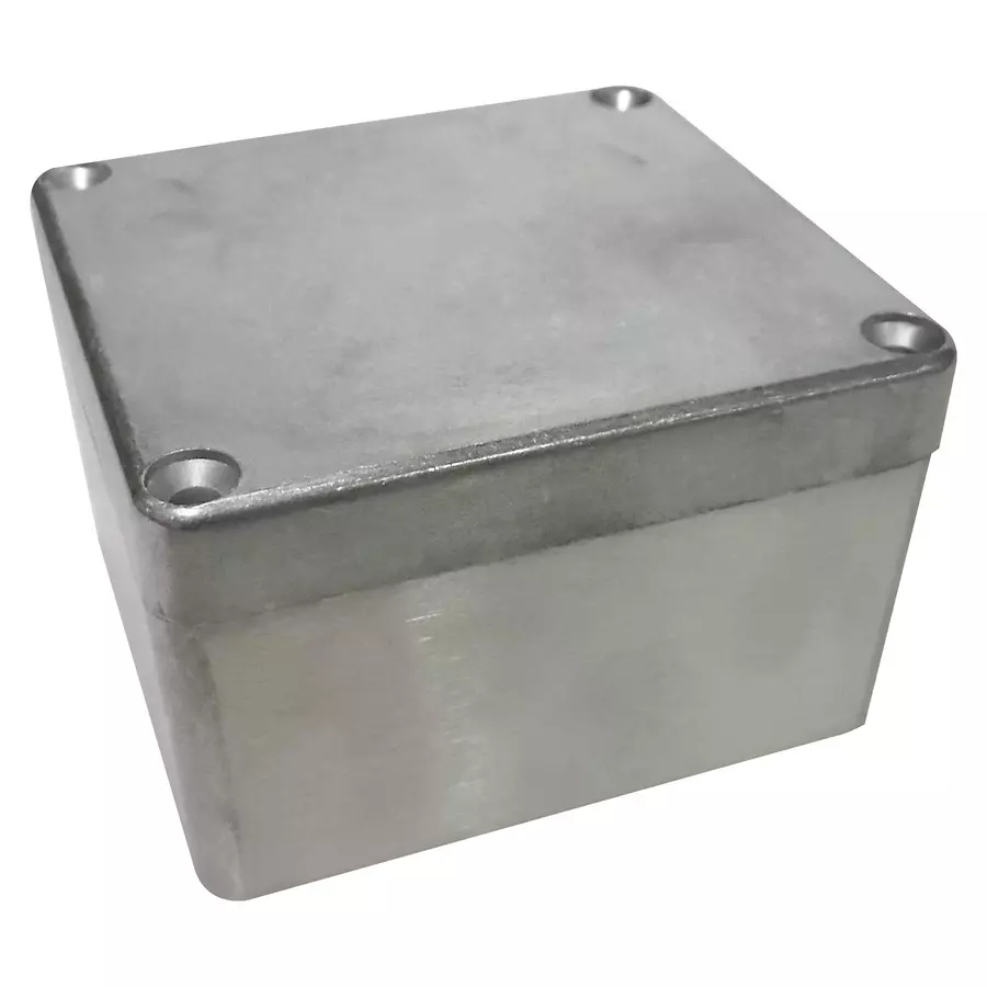 MULTICOMP PRO Metal Enclosures ENCLOSURE, IP65, ALUM ALLOY, NATURAL, MC001124
