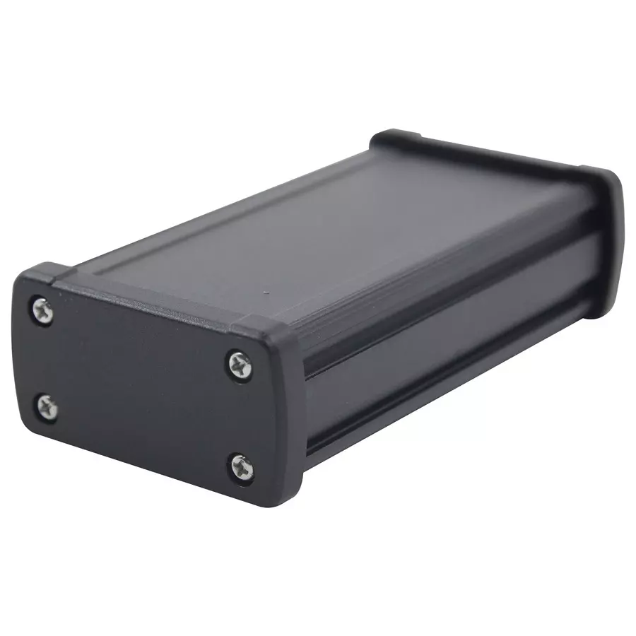 MULTICOMP PRO Metal Enclosures ENCLOSURE, MULTIPURPOSE, ALUM, BLACK, MC002186