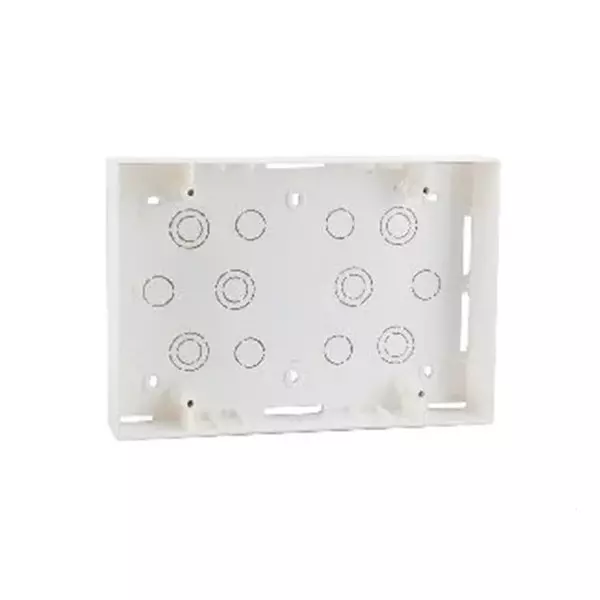 Legrand Surface Boxes Allzy Plastic 16 (2 Rows*8) Module, 6890 77 (Pack of 10)