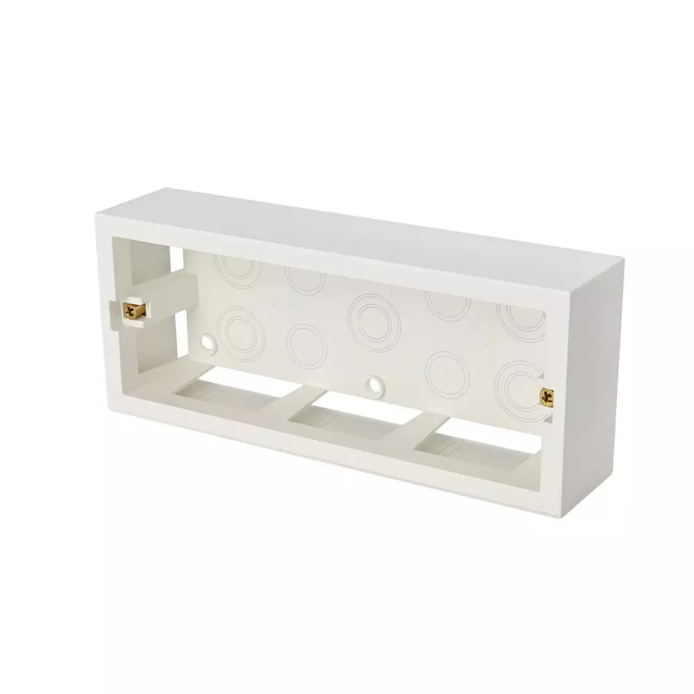 K9 Pro Safe Acura Surface Box 6 Modular White, 7004 (Pack of 10)