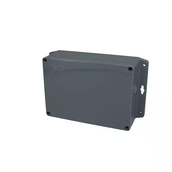 BUD INDUSTRIES Electrical Enclosure Plastic Gray 170.94 mm (6.73 Inch) Length, PN-1324-DGMB