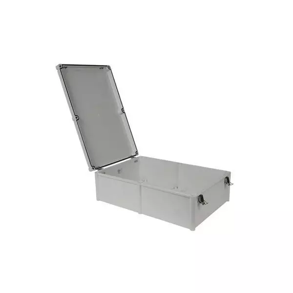 BUD INDUSTRIES Electrical Enclosure Polycarbonate (PC) Gray 560.07 mm (22.05 Inch) Length, PTH-22762-L