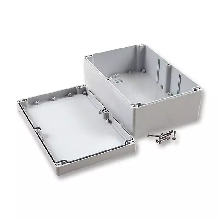 HAMMOND Pcb Box Enclosure, Pc, Grey, 1555VA2GY