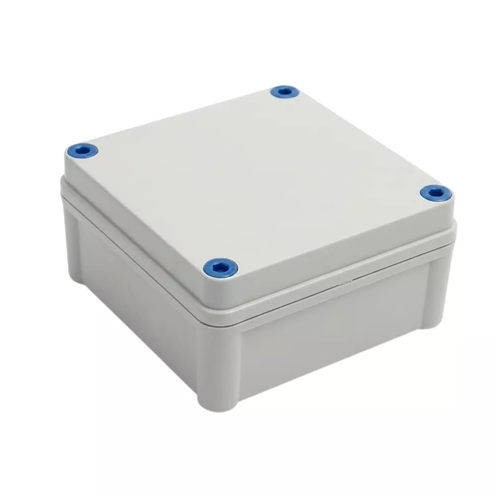 Elettro PC Solar Junction Box Grey IP67 Rating and Size 280x190x130 mm, RELL / SJB / 04 / AC