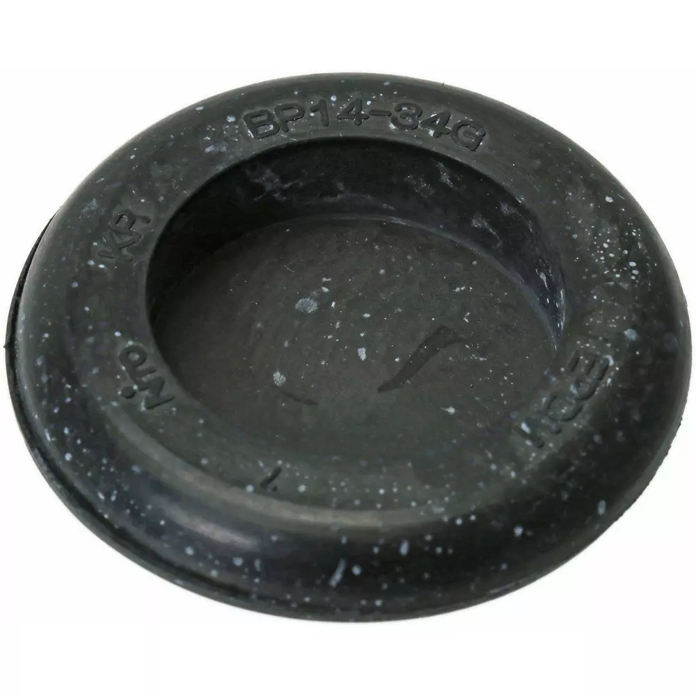 NITTO KOGYO Grommet EPDM Body: Black, BP14-34G (Set of 10 Pcs)