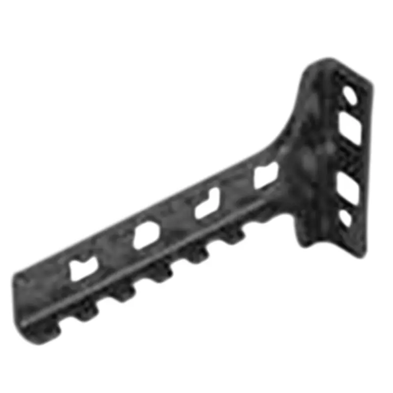 NITTO KOGYO Wiring Support Bracket Iron Chromate Plating Surface Treatment 2.3 mm Wall Thickness, BP24-1F-M (Pack of 2 Pcs)