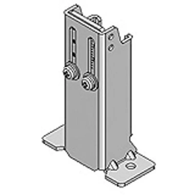 NITTO KOGYO Protection Plate Support Bracket Iron, BP25-S120 (Set of 10 Pcs)