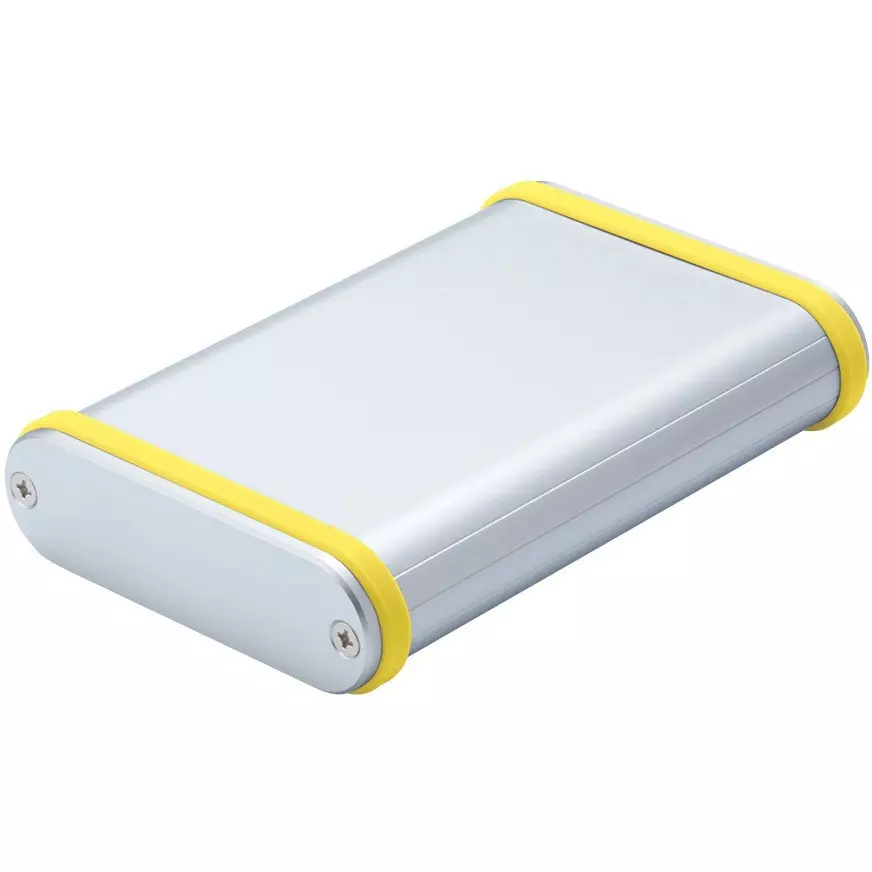 TAKACHI MXB Series Aluminum Mobile Case with Silicone Band 65.2x20.5x118 mm Inner Dia, MXB2-8-12SYH