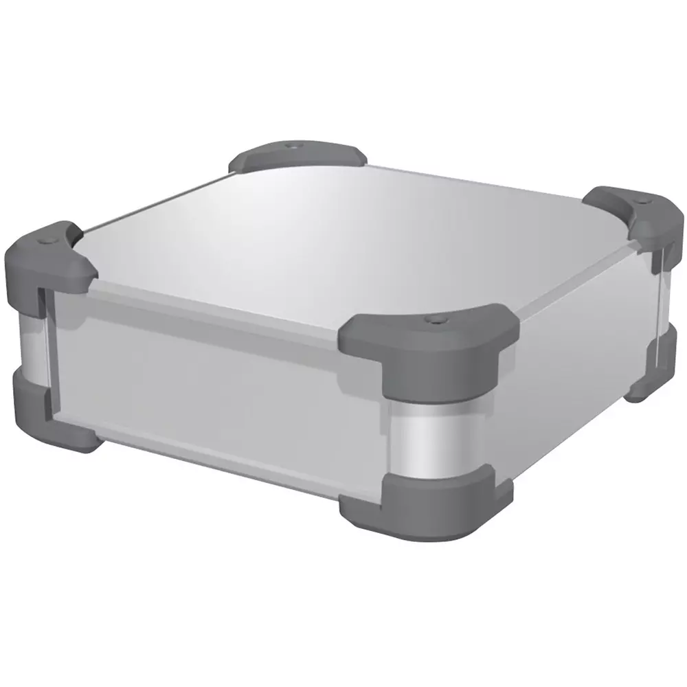 TAKACHI AUG Series Aluminum Case with Corner Guard 308x78x208 mm, AUG66-30-20-SG