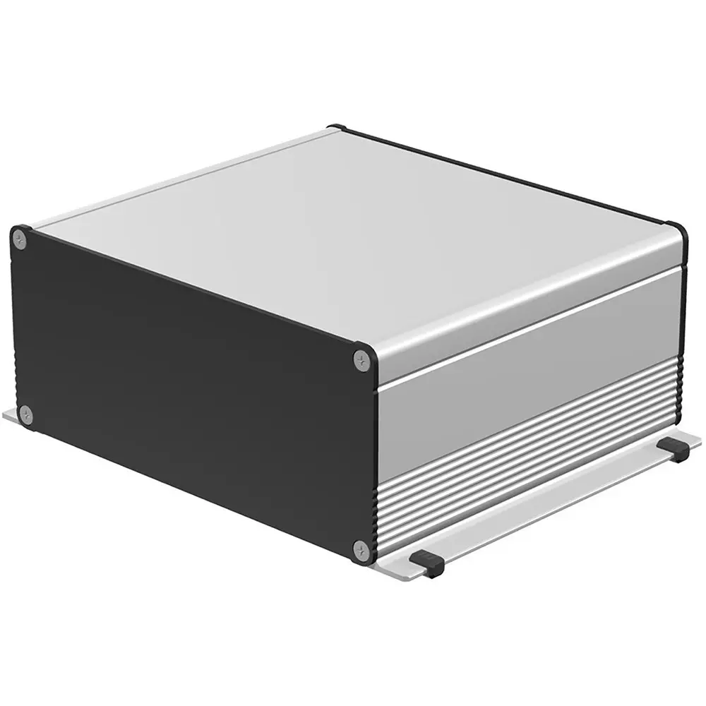 takachi-exf-series-aluminum-extrusion-case-with-flanged-feet-232x1035x213-mm-silver-black-exf23-10-21sb