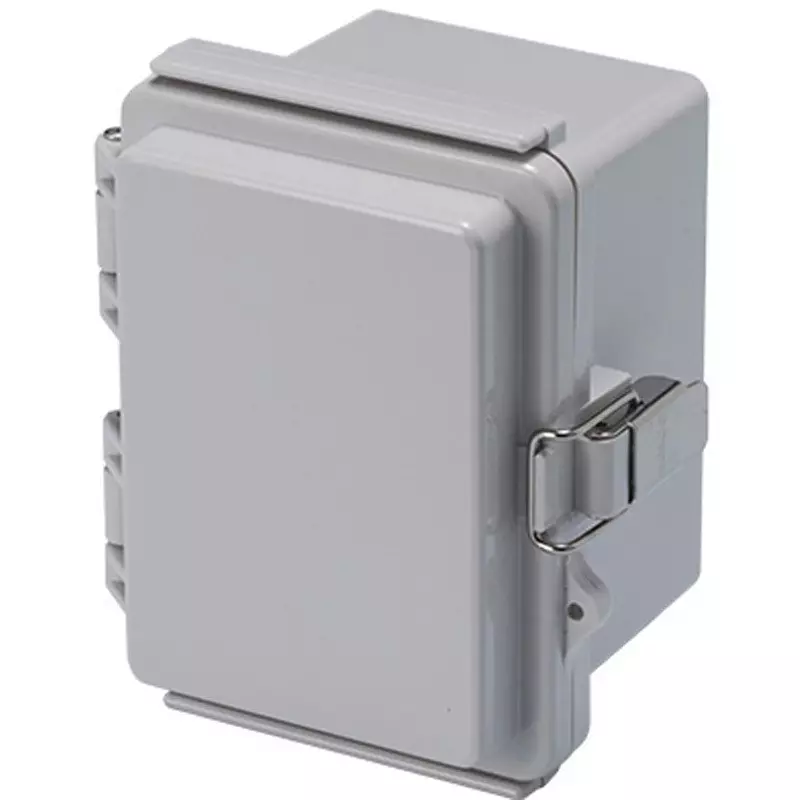 TAKACHI BCAP Series Latch-Hinged Plastic Box G Type 85x120x90 mm, BCAP091208G