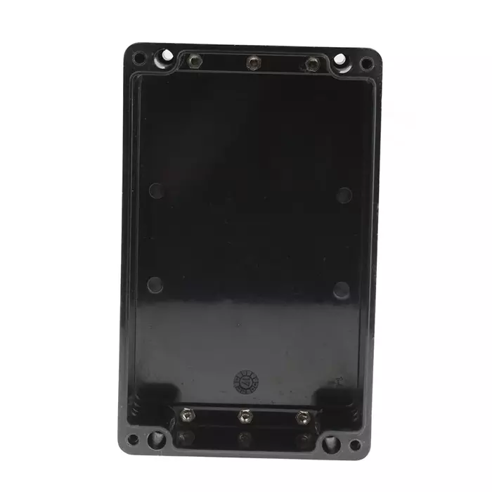 RS PRO Black PET Enclosure, IP66, Black Lid, 260 x 160 x 90 mm Model No 9188847