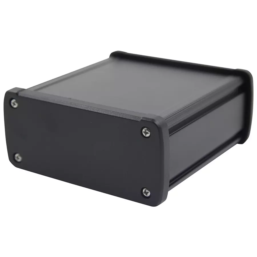 MULTICOMP PRO Metal Enclosures ENCLOSURE, MULTIPURPOSE, ALUM, BLACK, MC002163