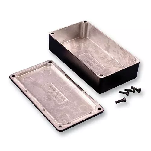 HAMMOND Metal Enclosures BOX, DIECAST, 30X35X89MM, 1550ABK
