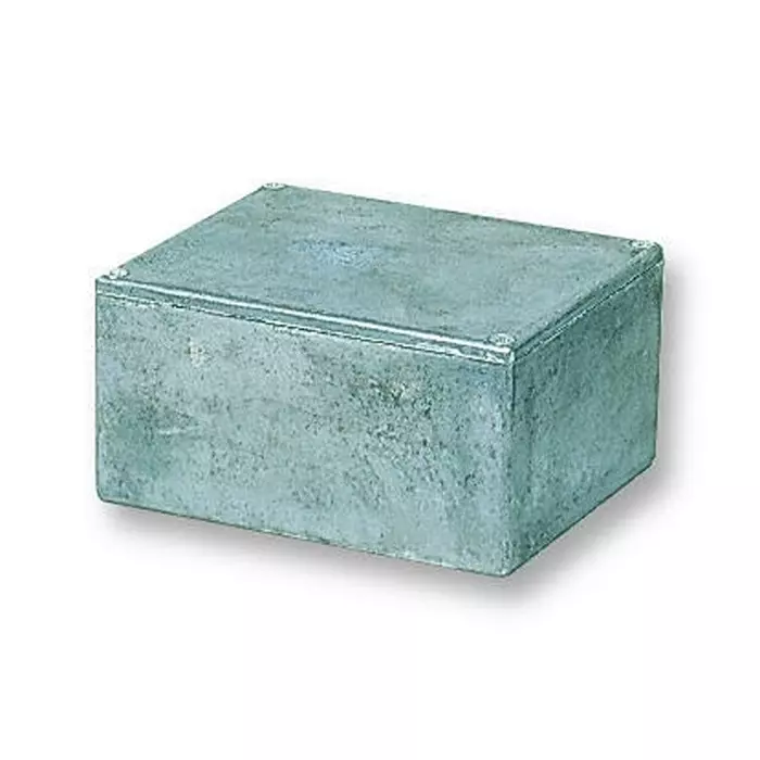 EDDYSTONE Box, Diecast, Shallow Lid, 26357PSLA