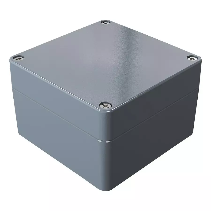 ROSE ENCLOSURE, ALUMINIUM, 140X140X90MM, 1141409