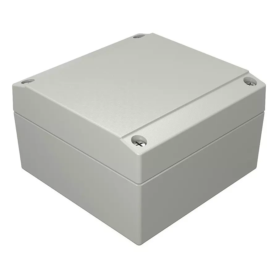 ROSE BOX, DIECAST, IP65, GREY, 04.10 10 06