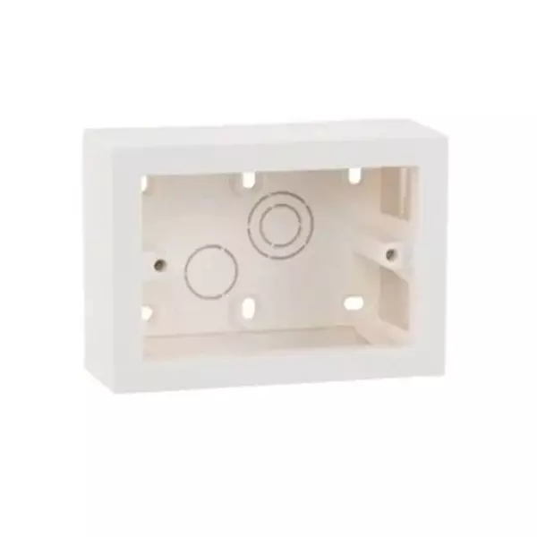 Legrand Surface Boxes Allzy Plastic 3 Module, 6890 71 (Pack of 35)