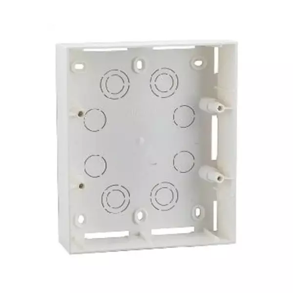 Legrand Surface Boxes Allzy Plastic 8 (2 Rows*4) Module, 6890 74 (Pack of 10)