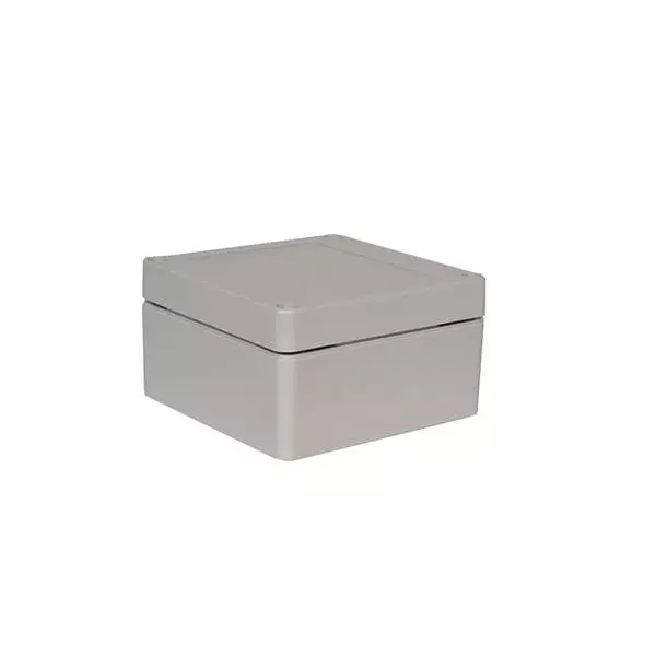 BUD INDUSTRIES Electrical Enclosure Polycarbonate (PC) Gray 100.08 mm (3.94 Inch) Length, PNR-2600