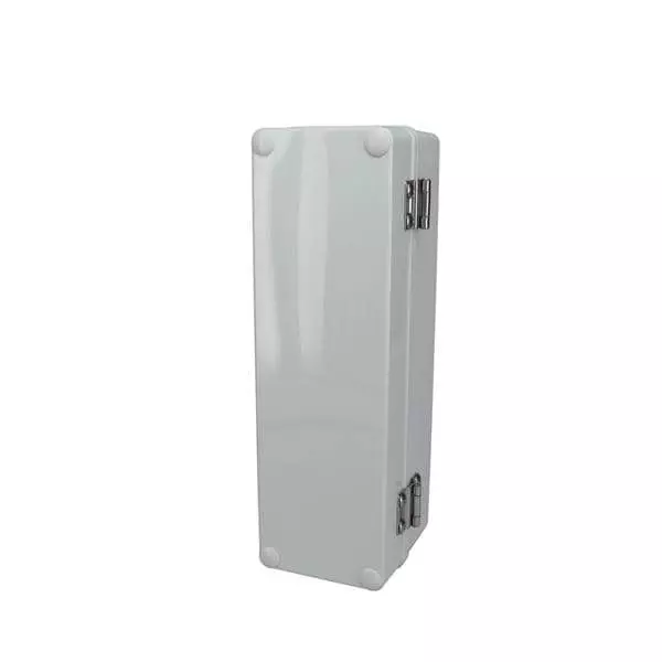 BUD INDUSTRIES Electrical Enclosure Polycarbonate (PC) Gray 249.94 mm (9.84 Inch) Length, PTH-22480