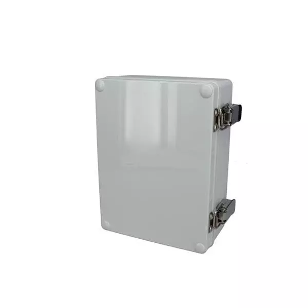 BUD INDUSTRIES Electrical Enclosure Polycarbonate (PC) Gray 199.90 mm (7.87 Inch) Length, PTH-22496