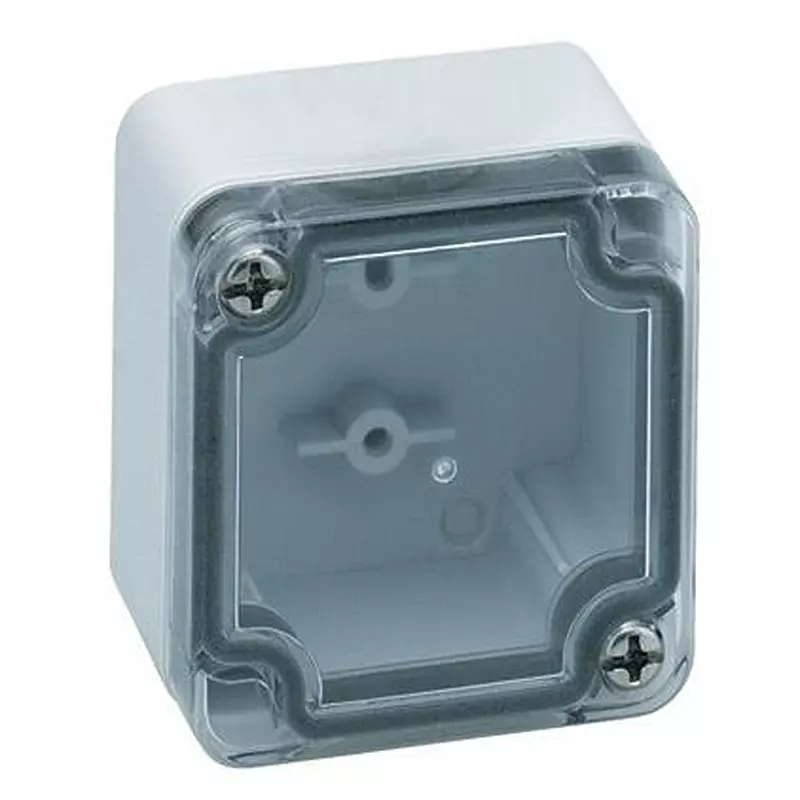 ALTECH Industrial Enclosure Polycarbonate (PC) Clear 52.1 mm Length, 130-455