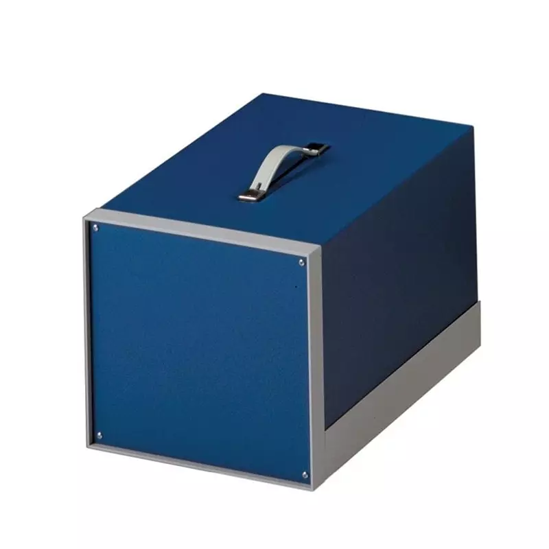 BUD INDUSTRIES Electronics Box Aluminum 252.222 mm (9.93 Inch) Length, BB-1808-RB