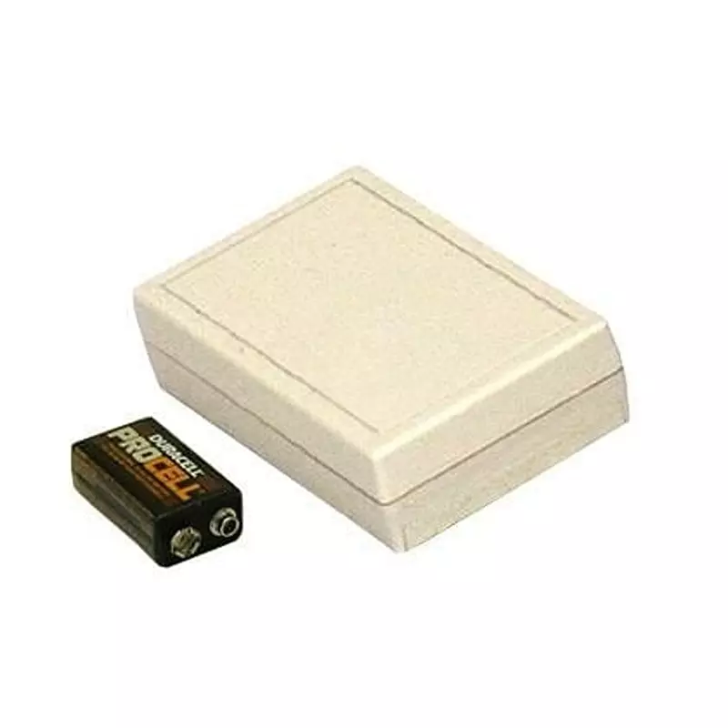 PACTEC Enclosure Acrylonitrile Butadiene Styrene (ABS) 96.52 mm Length, 61980-501-000 HM-9VB Black