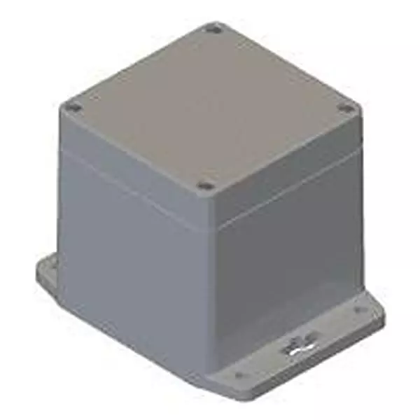 SERPAC Box Enclosure Polycarbonate (PC) 82.042 mm (3.23 Inch) Length, RBF33P06G28G