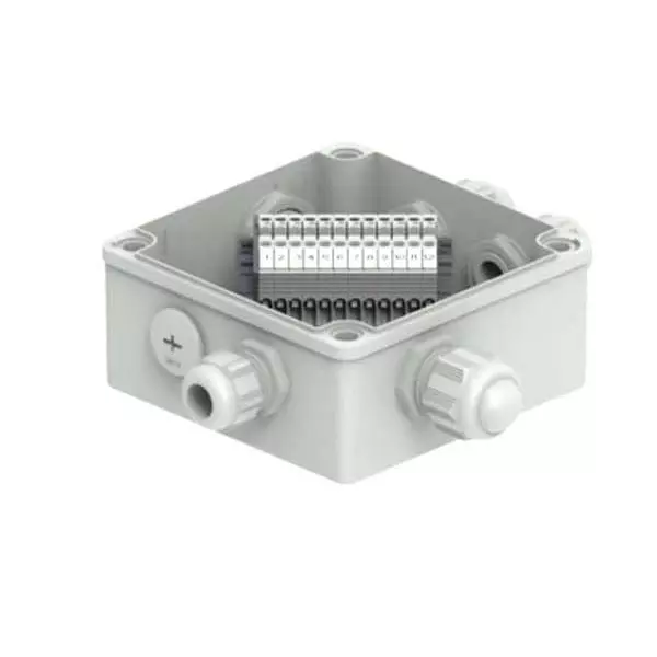TE CONNECTIVITY Junction Box Plastic 125.6 mm Length, 1SNS470000Z0209