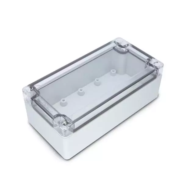 MIKROELEKTRONIKA Plastic Enclosure Acrylonitrile Butadiene Styrene (ABS) / Polycarbonate (PC), MIKROE-6359