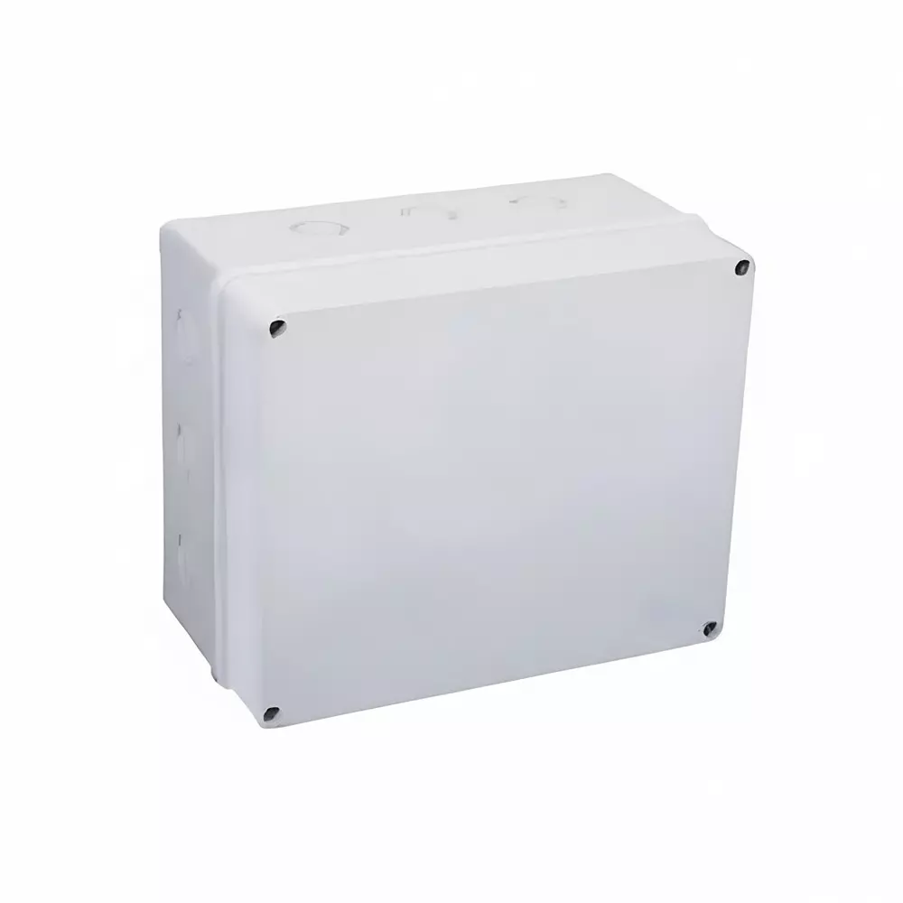 Elettro Junction Box Grey Color Halogen Free ABS and PC Body, IP55/IP65 Rating, Size 300x250x150 mm, ET - 302515