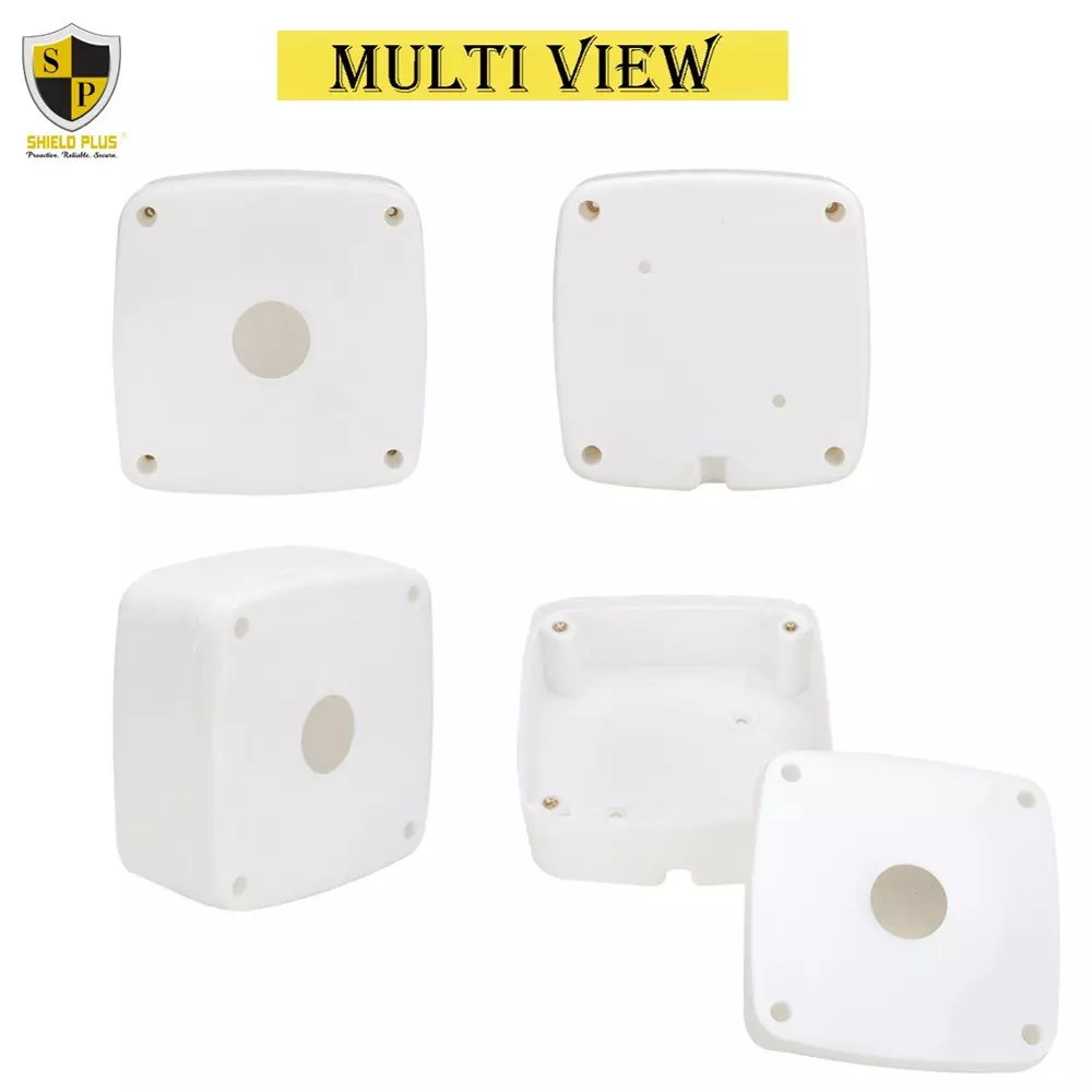shield-plus-pvc-junction-box-surface-mount-4x4x2-inch-white-with-brass-stud-pack-of-320-pcs