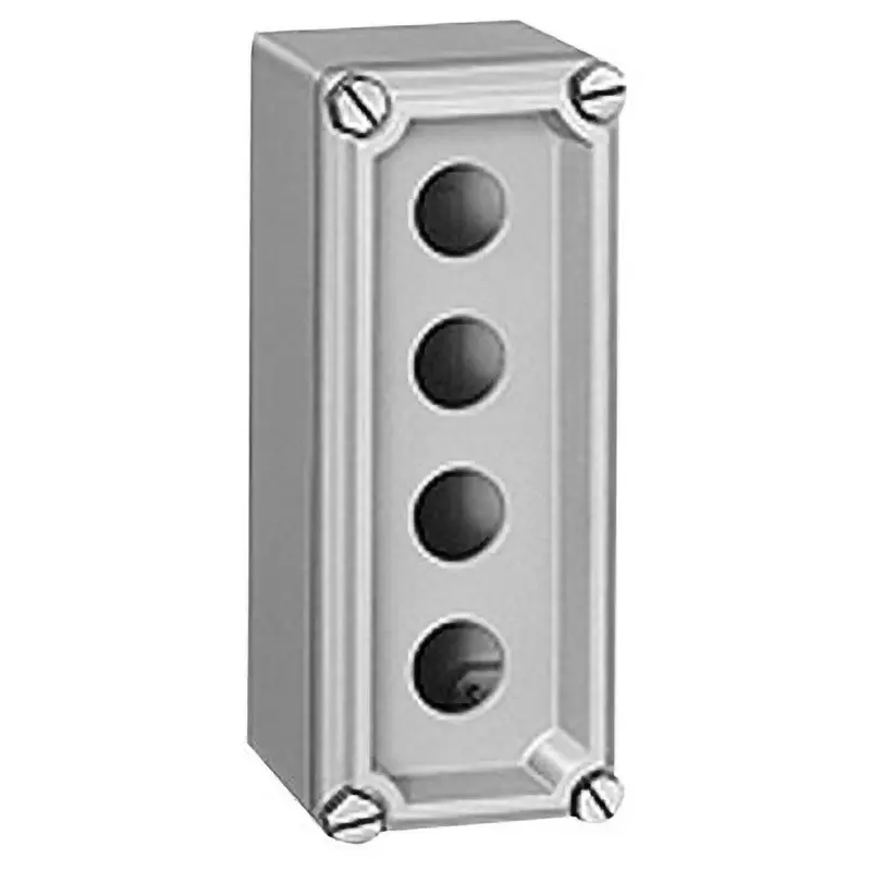 NITTO KOGYO Control Station Box Aluminum Casting, CSH-6