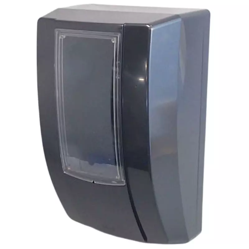 NITTO KOGYO MBC Meter Box PC + ABS & Polycarbonate Resin Black (N2), MBC-331KA