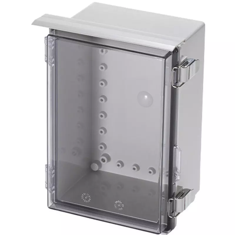 TAKACHI BCAR Series Plastic Box with Waterproof/Dustproof Roof T Type 141x280x190 mm, BCAR192814T