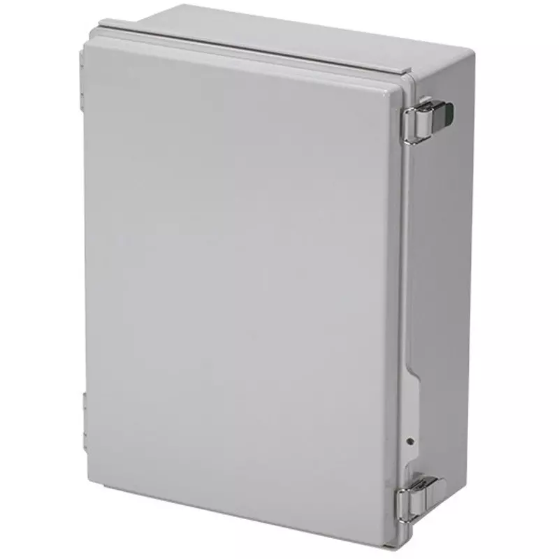 TAKACHI BCAP Series Latch-Hinged Plastic Box G Type 150x400x300 mm, BCAP304015G