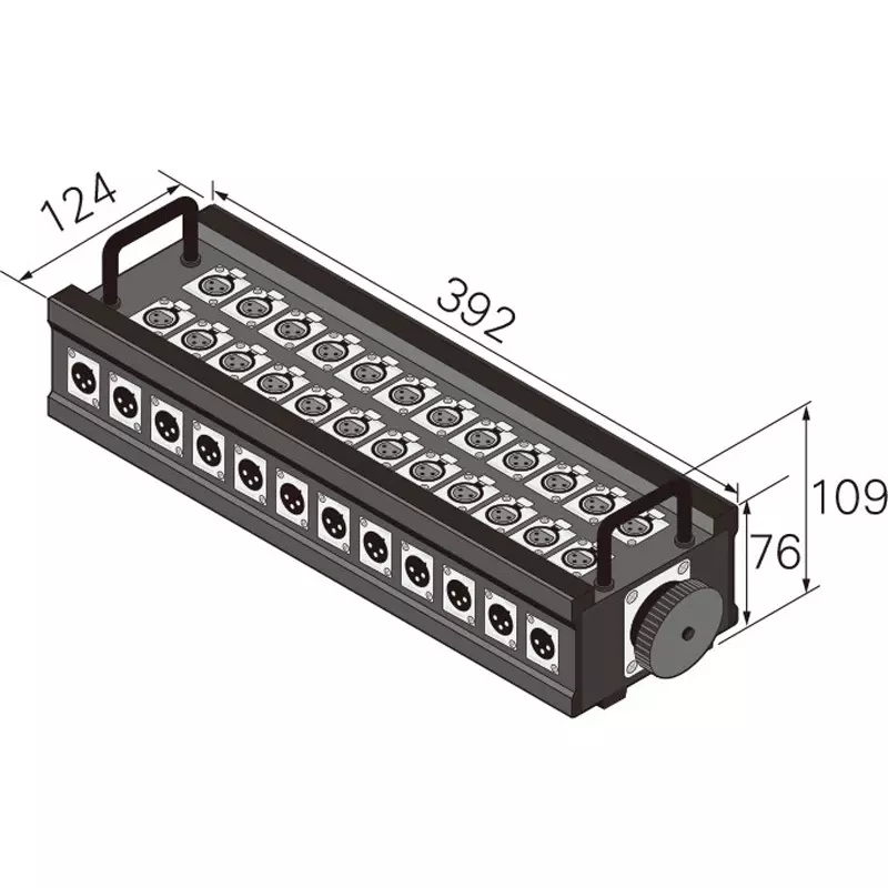 Canare Electric Parabox 24 No. of Channels, 24B12MS