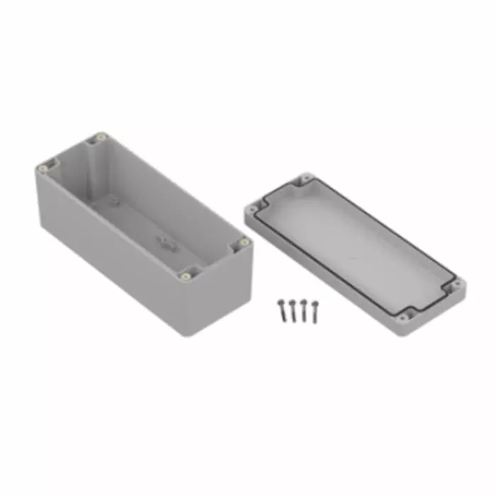 RS PRO Polycarbonate Enclosure, 75 x 75 x 190mm Model No 2384053