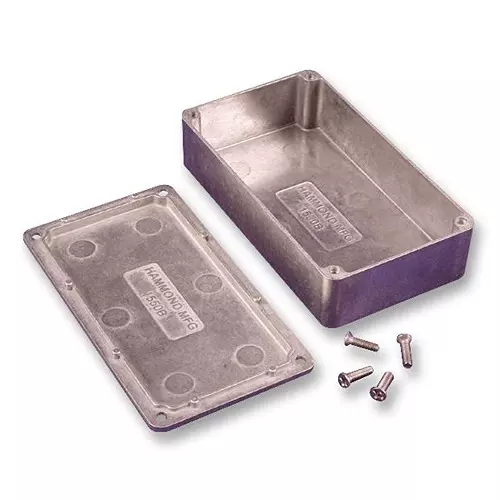 HAMMOND Metal Enclosures ENCLOSURE, DIECAST, 30.1X55X60MM, 1550Q